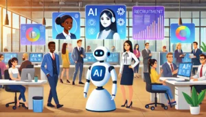 AI recruiment bots promote diversity in hiring.